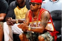 Celebrity Sneaker Watch: The Dream Rocks The Nike Air Diamond Turf II At NBA Game