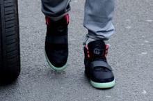 Roger Federer in the Nike Air Yeezy 2