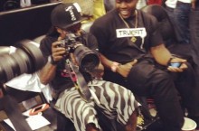 Celebrity Sneaker Watch: Lil Wayne Courtside in ‘South Beach’ LeBron 9s