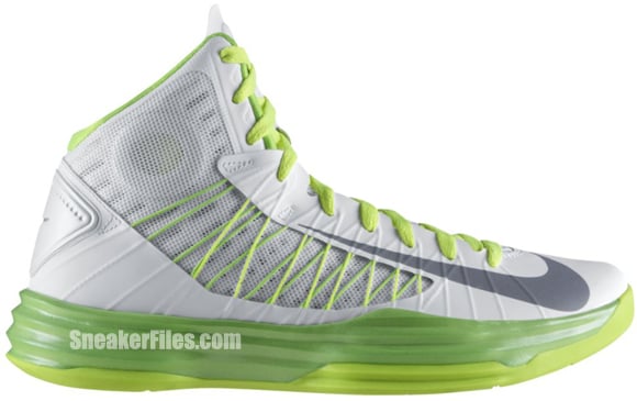 Nike Hyperdunk Summit White/Wolf Grey-Electric Green-Liquid Lime