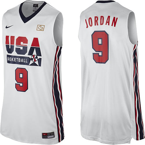 Nike 'Dream Team' 2012 USA Basketball Retro Authentic Jersey ...