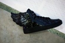 adidas Originals by Jeremy Scott JS Wings Black Patent Leather – Spring 2013
