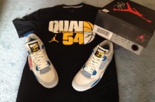 Air Jordan 4 ‘Military Blue’ – Quai 54 Edition