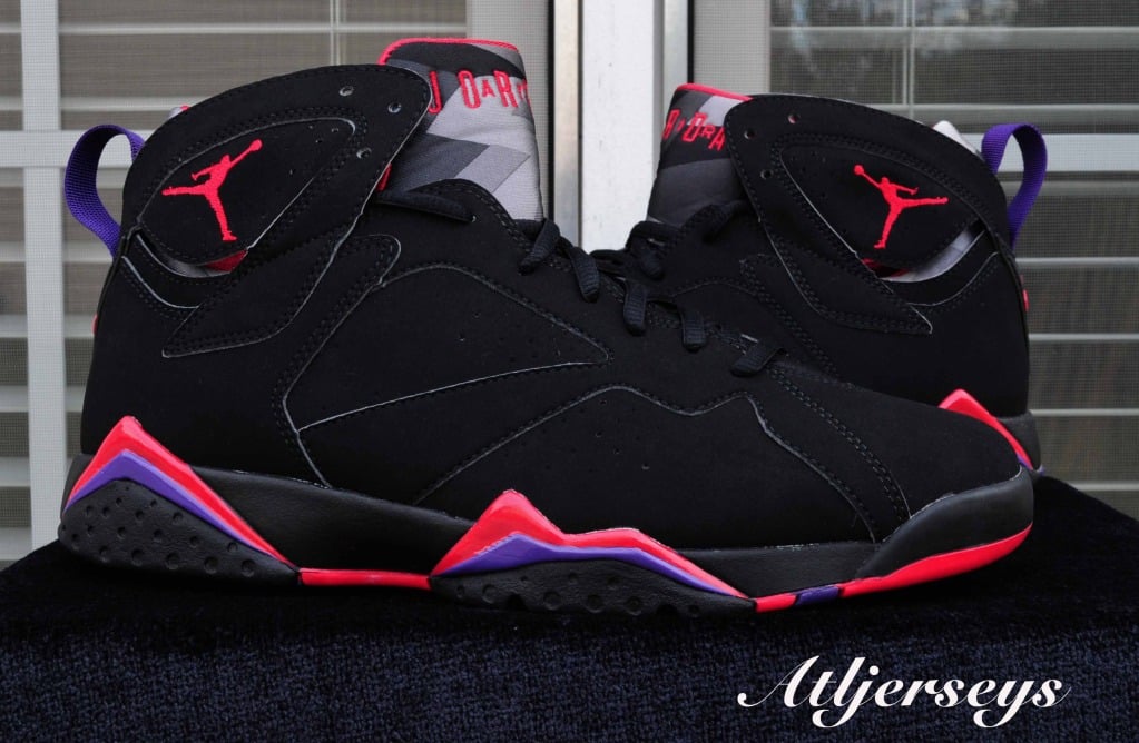 jordan 7 black red