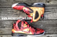 Nike LeBron 9 P.S. Elite ‘Tony Stark’ by Mache Custom Kicks