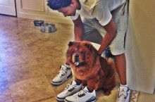 Celebrity Sneaker Watch: Josh Childress Laces His Family In ‘True Blue’ 3′s