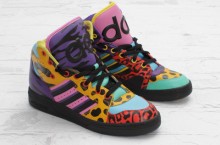 adidas Originals by Jeremy Scott JS Instinct Hi ‘Purple/Aqua/Black’