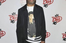 Celebrity Sneaker Watch: Spike Lee in Air Jordan 7 ‘Bad 25′ Custom