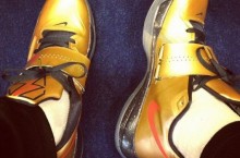 Celebrity Sneaker Watch: Victor Cruz Picks Up Nike Zoom KD IV ‘Gold Medal’