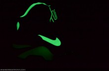 Nike Air Force 180 High Halloween ‘Anthracite/Vibrant Yellow’ at Sneaker Bistro