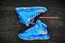Nike LeBron X ‘China’ by Mache Custom Kicks