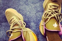 Celebrity Sneaker Watch: Victor Cruz Pulls Out Unreleased Nike Air Penny V (5)