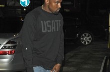 Celebrity Sneaker Watch: Kanye West Spotted in Nike Flyknit Trainer+