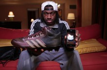 RGIII Previews New adidas Cleats Prior to Monday Night Football