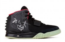 Nike Air Yeezy 2 Signed & Worn By Kanye West Up For Auction