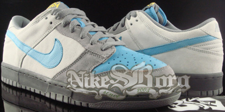pigeon dunks blue