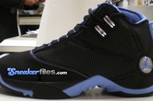 Air Jordan 12.5 Black/University Blue Detailed Look