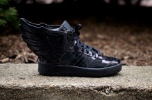 adidas Originals by Jeremy Scott JS Wings ‘Metallic Black’ | Now Available