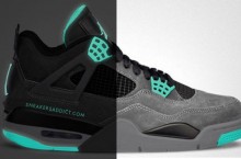 Air Jordan IV (4) ‘Green Glow’ – New Images
