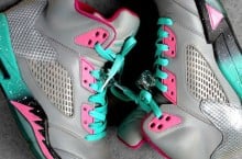 Air Jordan V (5) ‘Miami Vice’ Custom
