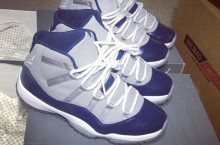 ‘Georgetown’ Air Jordan XI by Noldo Customs