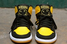 ‘Nirvana’ Air Jordan 1 Customs by Element 97