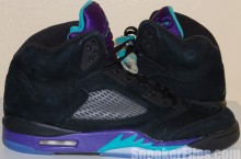 Video: Air Jordan 5 (V) Aqua (Black Grape) 2013