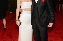 Celebrity Sneaker Watch: Jason Sudeikis in Air Jordan XI “Bred” @ Met Gala 2013