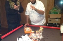 DJ Khaled Shows Off Air Jordan XI “Concord 45″ Sample