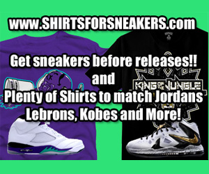 Shirts for Sneakers