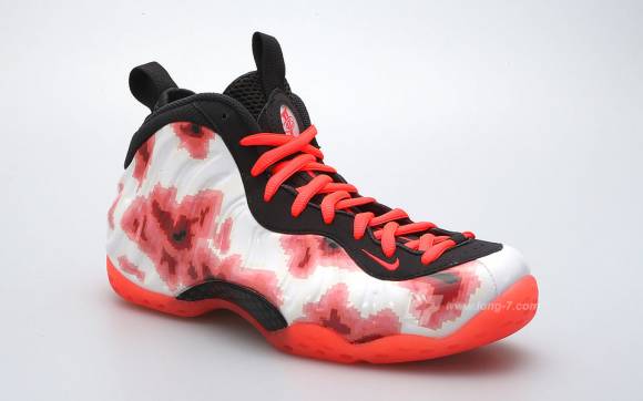 Nike Air Foamposite One Thermal Map