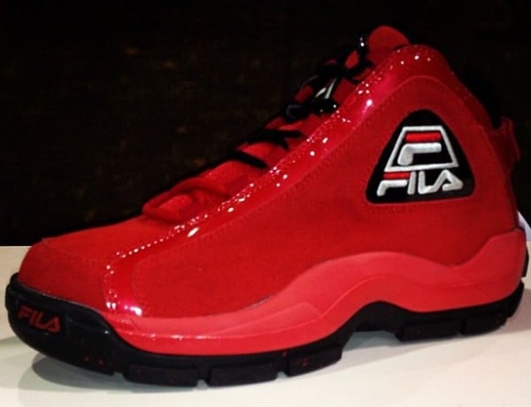 FILA 96 Red Suede