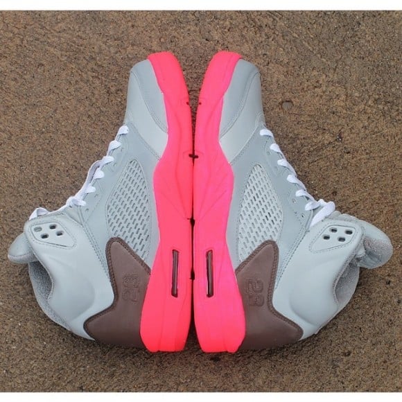 Air Jordan V (5) &quot;LV Jasper&quot; Customs by Hippie Neal | SneakerFiles
