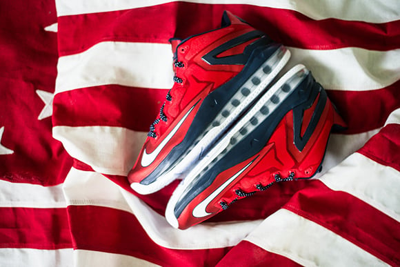 Nike Lebron 11 low Independence Day 2014