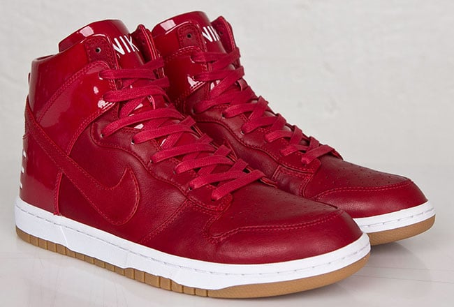 Nike Dunk High Lux SP Gym Red European Release Date | SneakerFiles
