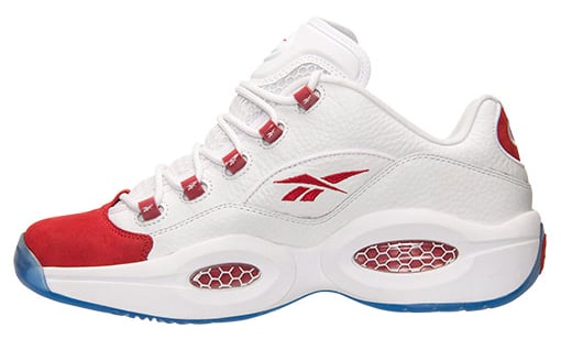 Reebok Question Low White Red