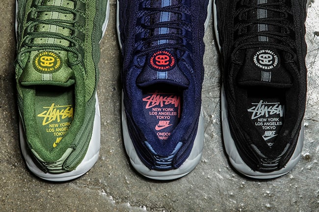 stussy x air max 95 for sale
