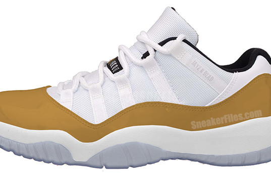 Air Jordan 11 Low White Gold Olympic