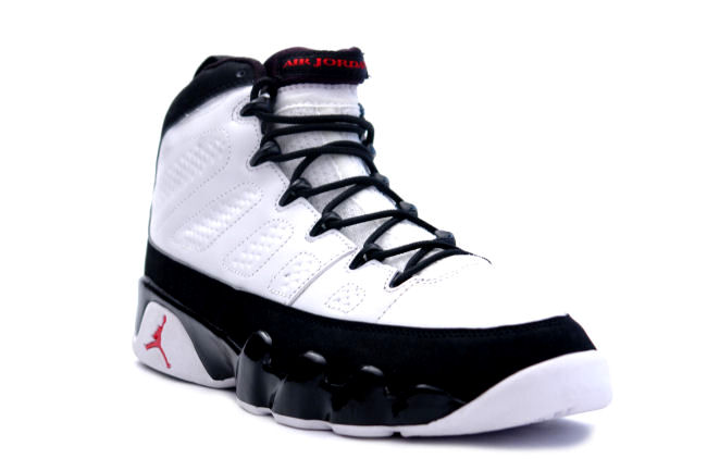 white black and red 9s