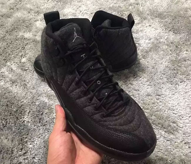 jordan 12 wool grey