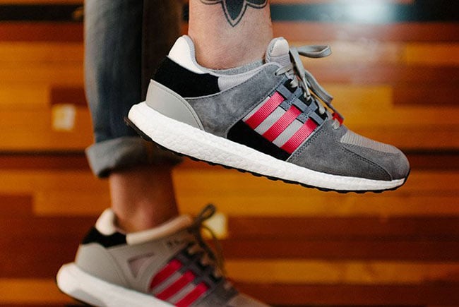 adidas EQT Support 93 16 Boost Grey Red | SneakerFiles
