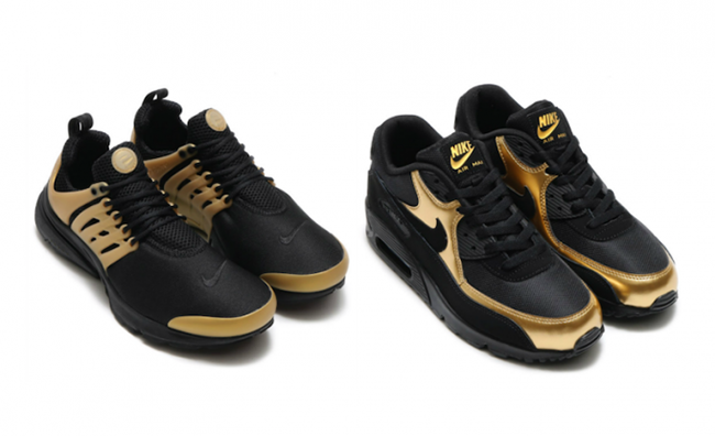 Nike Air Max 90 Presto Black Gold Pack | SneakerFiles
