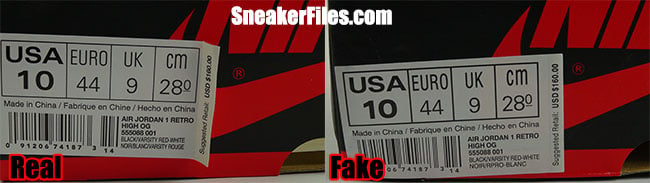 Real vs. Fake Air Jordan 1 Banned | SneakerFiles