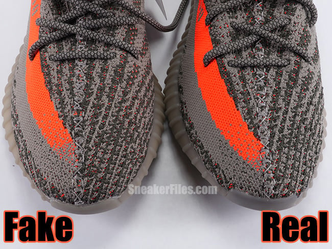 Real Fake Unauthorized adidas Yeezy Boost 350 V2 Beluga | SneakerFiles