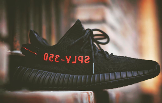 ADIDAS YEEZY BOOST 350 v2 CP 9652 BRED BLACK RED