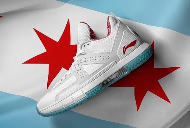 LiNing Way of Wade 5 Chicago Flag Denim Release Date  SneakerFiles