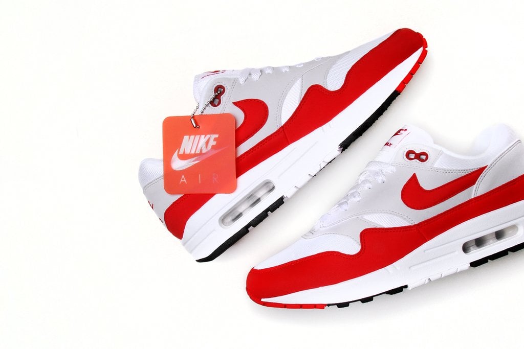 air max 1 anniversary red for sale