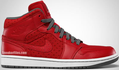 Air Jordan 1 Phat Red Grey White Release Date