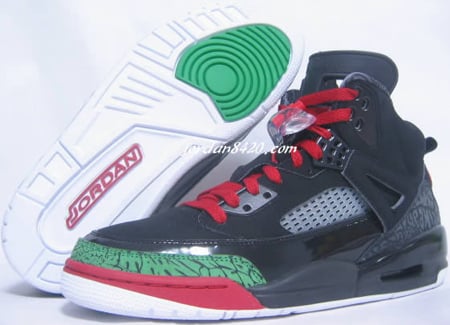 New Black Air Jordan Spiz'ikes