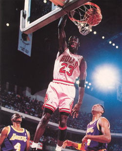 michael jordan lakers 1991